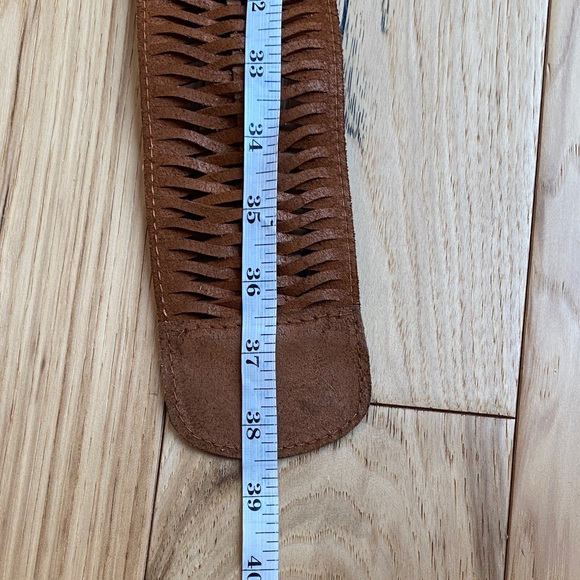 Steve Madden Woven Brown Belt main image 4